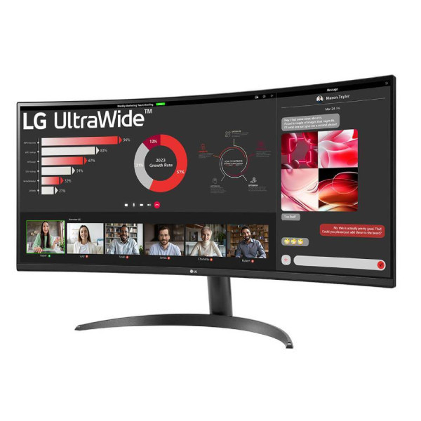 Monitor 34'' LG 34WR50QK-B VA 3440x1440100Hz5ms2xHDMIDP