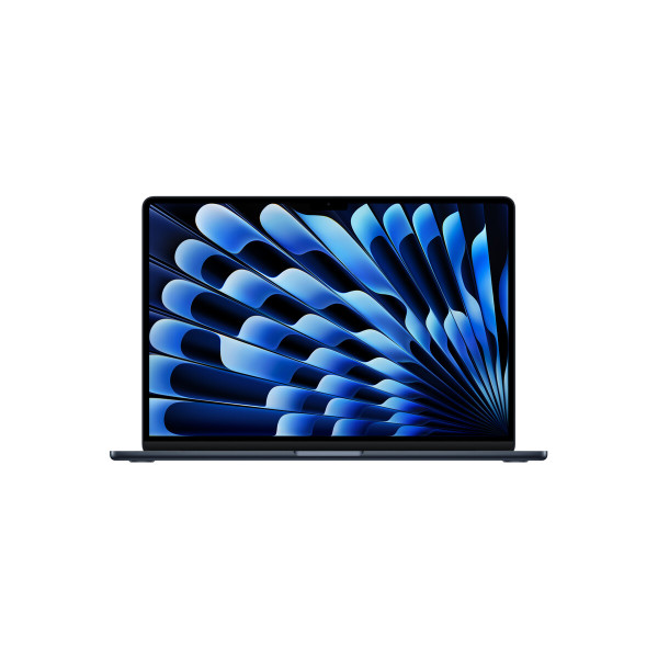 15-inčni MacBook Air M3 sa 10-jezgarnim GPU-om, 16GB objedinjene memorije i 512GB SSD – Midnight, USKB