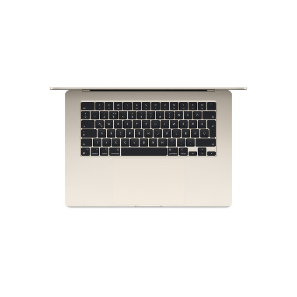 15-inčni MacBook Air M3 sa 10-jezgarnim GPU-om, 8GB objedinjene memorije i 256GB SSD – Starlight, USKB