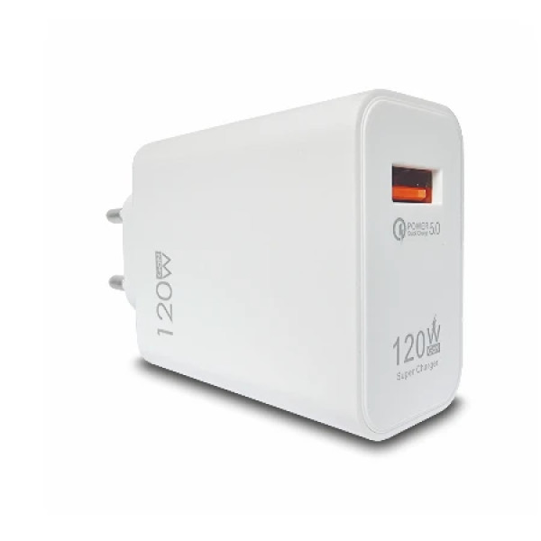 Bavitel punjač 120W Usb A  bela   KeKe-PD002