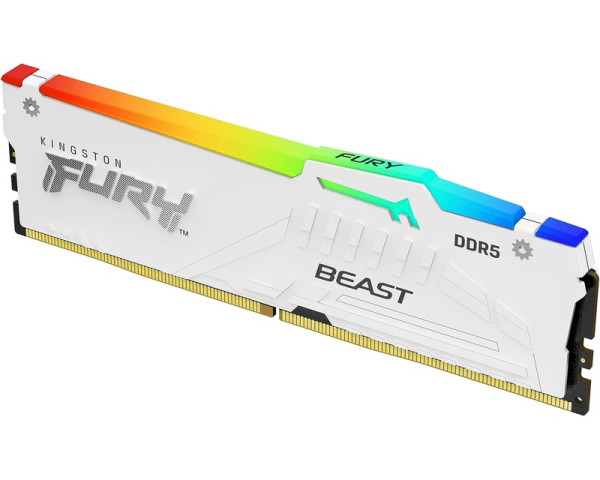 KINGSTON DIMM DDR5 16GB 6000MTs KF560C30BWA-16 FURY Beast White XMP 
