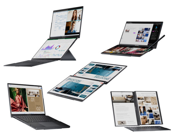 ASUS Zenbook 14 DUO OLED UX8406CA-PZ042X (14 inča 3K OLED, Ultra 9 285H, 32GB, SSD 2TB, Win11 Pro) laptop 
