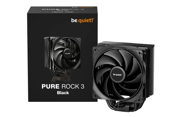 CPU Cooler Be quiet Pure Rock 3  Black BK039 (AM4,AM5,1151,1150,1155,1200,1700)TDP-190W