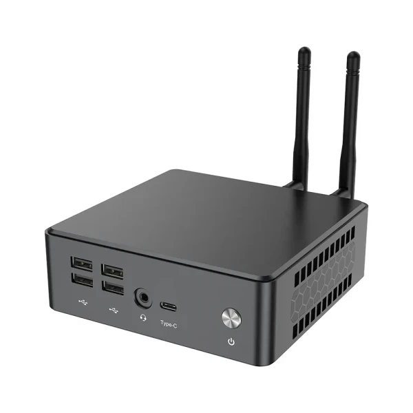 Mini PC Zeus MPI12 Intel i5-1235U 10C 4.4 GHzDDR4 16GBM.2 512GBWin11ProLANDual WiFiBTHDMIDP