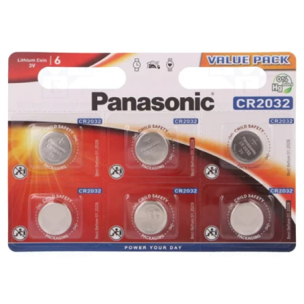 Panasonic litijum baterija CR-2032
