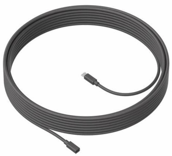 Logitech Strong USB 3.1 Cable - Dark Grey 10m