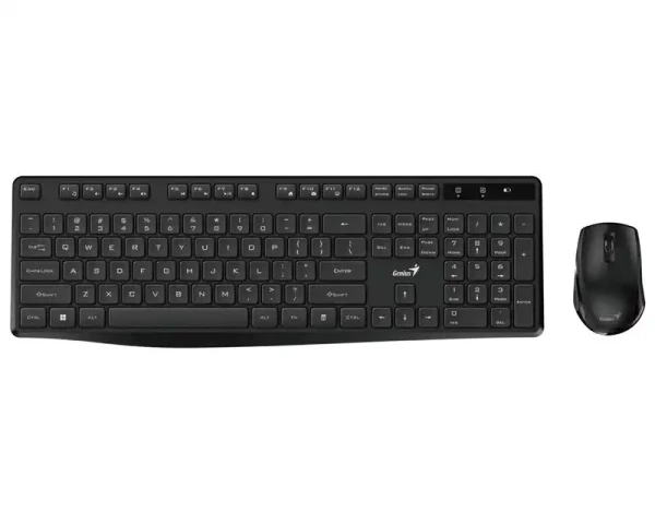 Bežična tastatura+miš Genius KM-8206S, US
