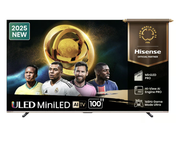 HISENSE 100 inča 100U7Q Mini-LED 4K UHD Smart TV 
