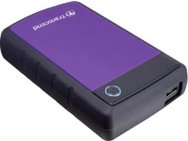 HDD E2.5'' Transcend 4TB USB 3.0 TS4TSJ25H3P Anti-shock BlackPurple
