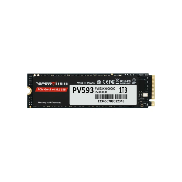 SSD M.2 NVMe 1TB Gen 5.0 Patriot PV593 14000MBs13000MBs PV593P1TBM28H