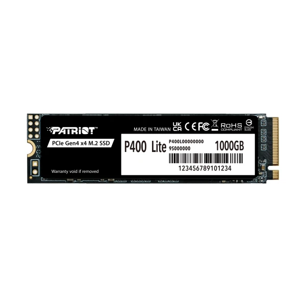 SSD M.2 NVMe 1TB Patriot 3500MBS2700MBS P400LP1KGM28H