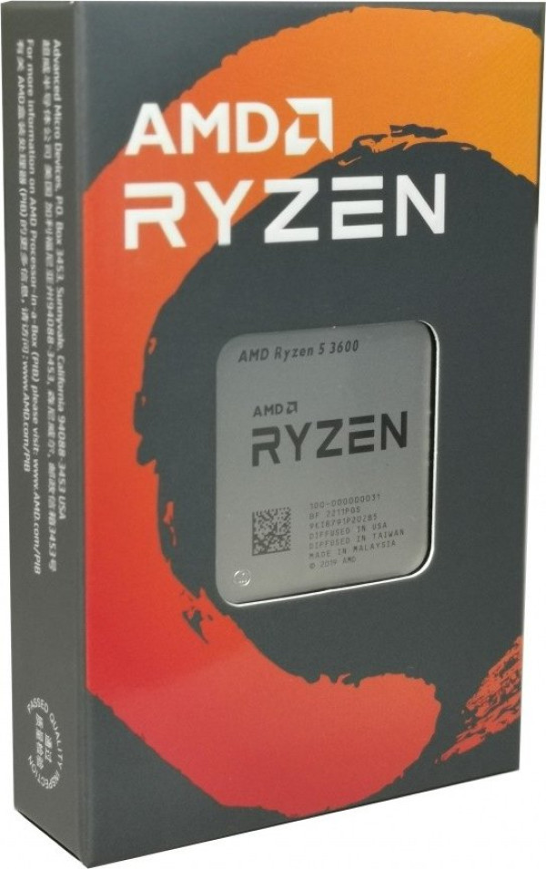 CPU AM4 AMD Ryzen 5 3600 6C12T 3.60-4.20GHz 100-100000031AWOF