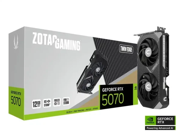 Grafička karta Zotac Gaming Geforce RTX 5070 Twin Edge 12GB DDR7 192 bit 3xDPHDMI