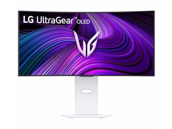 Monitor LG 34GX90SA-W 34''/OLED,21:9,zakrivljen/3440x1440/240Hz/0,03ms GtG/HDMIx2,DP,USB type C/bela  