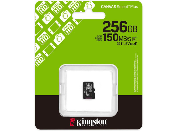 Memorije kartice KINGSTON SDCS3/256GBSP/microSD/256GB/UHS U1/100 MB/s-85MB/s  