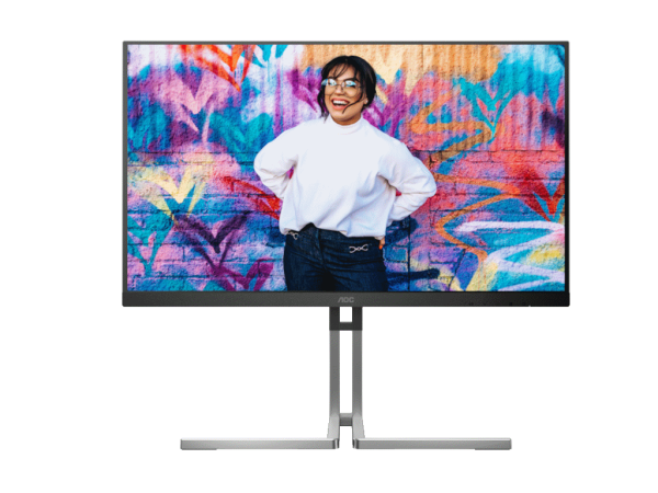 Monitor AOC Q27U3CV 27''/IPS/2560x1440/75Hz/4ms GtG/HDMI,DP,USB, USB type C/pivot,visina/zvucnici  