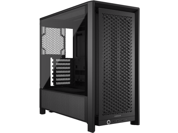 Kucište CORSAIR FRAME 4000D Mid-Tower/ATX/kaljeno staklo/bez napajanja/crna  