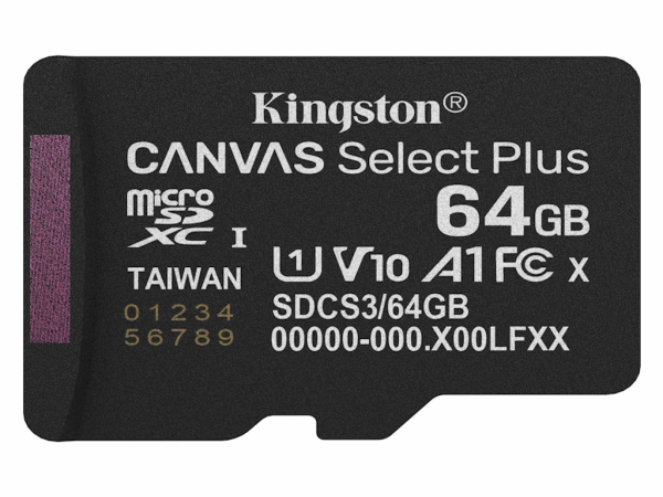Memorije kartice KINGSTON SDCS3/64GBSP/microSDXC/64GB/Class10 U1/100MB/s-85MB/s  