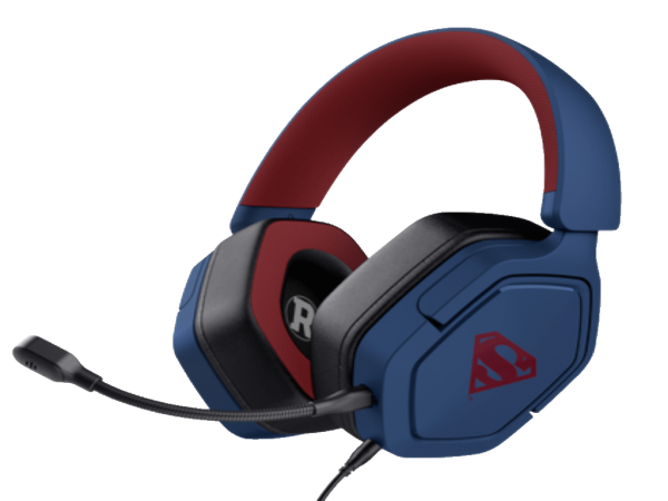 Slušalice TRUST GXT492SM CARUS Superman/plava  