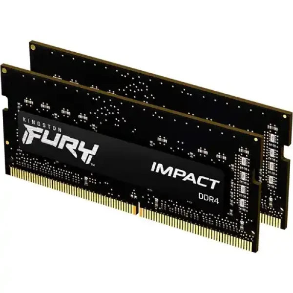 Memorija SODIMM DDR4 32GB (2x16) 3200MHz Kingston Fury Impact KF432S20IBK232