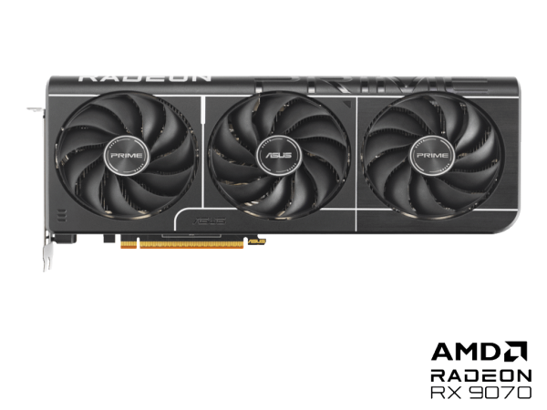 Graficka karta ASUS PRIME-RX9070-O16G AMD/16GB/GDDR/256bit/crna  