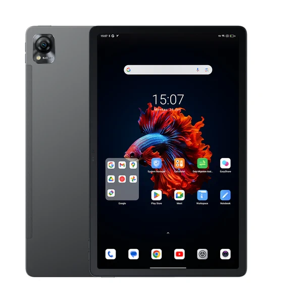 Tablet 11.5 Blackview MEGA 1 LTE 1200x2000 FHD+ 120Hz8GB256GB13MP-50MPFPRAndroid 13Gray
