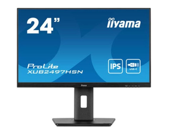Monitor 23.8'' Iiyama XUB2497HSN-B2 IPS 1920X1080100Hz1msHDMIDPUSB-Czvučnik
