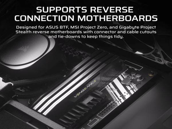 Kucište CORSAIR FRAME 4000D RS Mid-Tower/ATX/kaljeno staklo/bez napajanja/crna  