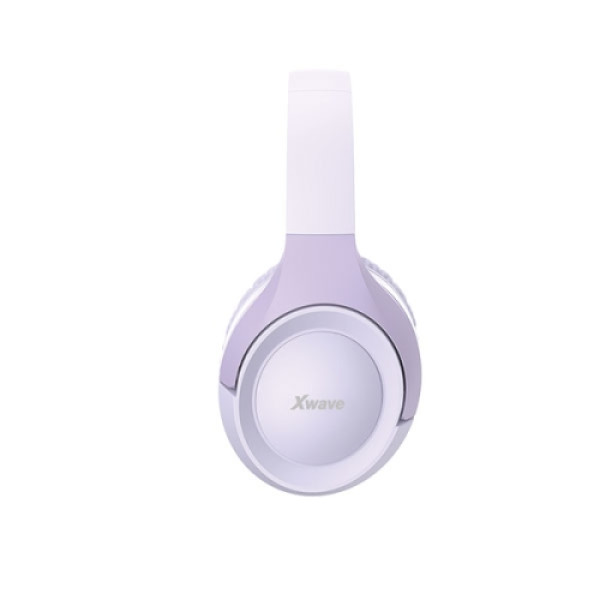 Xwave Bluetooth slušalice stereo sa mikrofonom MX100v5.3FMAuxmicroSD LJUBIČASTE