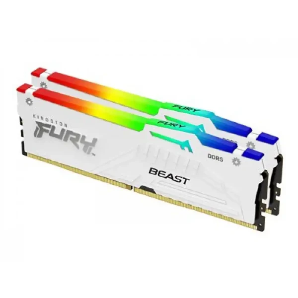 Memorija DDR5 32GB (2x16GB) 6000MHz Kingston Fury Beast RGB KF560C36BWE2AK2-32