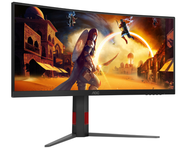 AOC 34 inča CU34G4Z WQHD 3440x1440 Fast VA 240 Hz zakrivljeni gaming monitor 