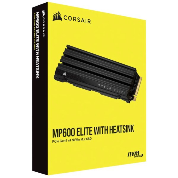 SSD M.2 NVMe Corsair 2TB MP600 ELITE Gen4x4 6500MBs7000MBs CSSD-F2000GBMP600EHS