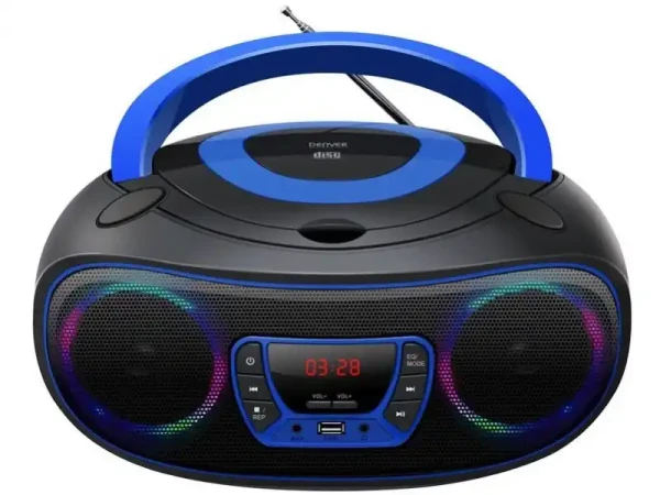 Radio CD Player Denver TCL-212 plavi bluetoothUSB