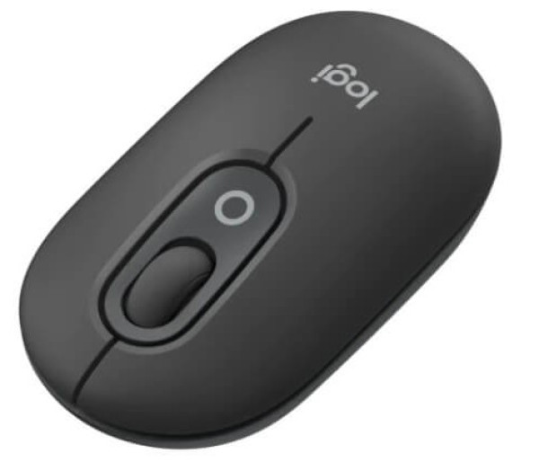 Logitech Pop Mouse with Emoji, Graphite