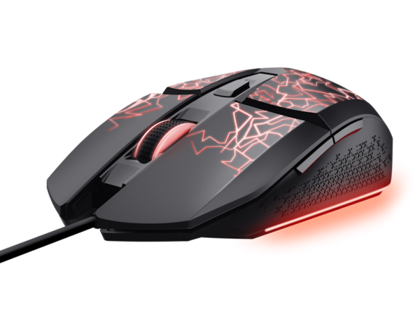 Miš TRUST GXT113 FELOX LED GAMING/crna  