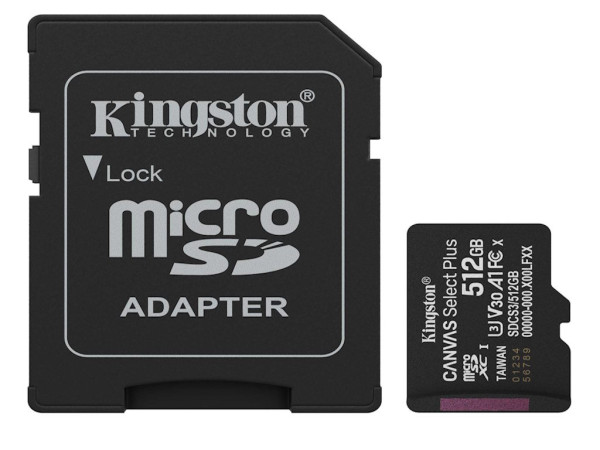 Memorije kartice KINGSTON SDCS3/512GB  