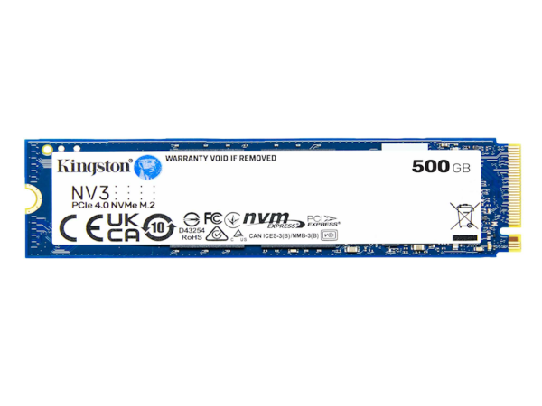 SSD KINGSTON 500GB/interni/M.2/NVMe/crna  