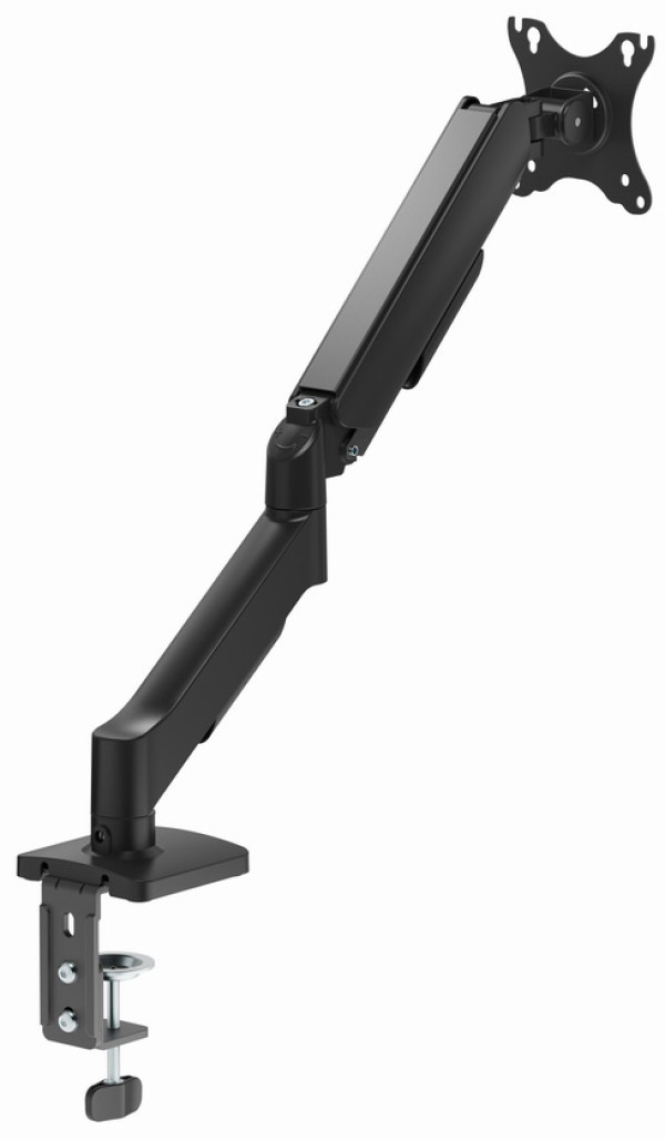 MA-DA1U-01 Gembird Podesivi stoni drzac za monitor sa USB portom, tilt 17-32 max.9kg