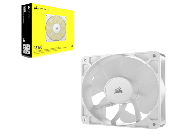 Ventilator CORSAIR RS120/120mm/single pack/bela  