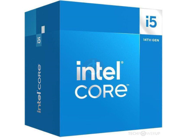 Procesor INTEL Core i5 i5-14400 10C/16T/2.5GHz/20MB/65W/Raptor Lake/LGA1700/BOX  