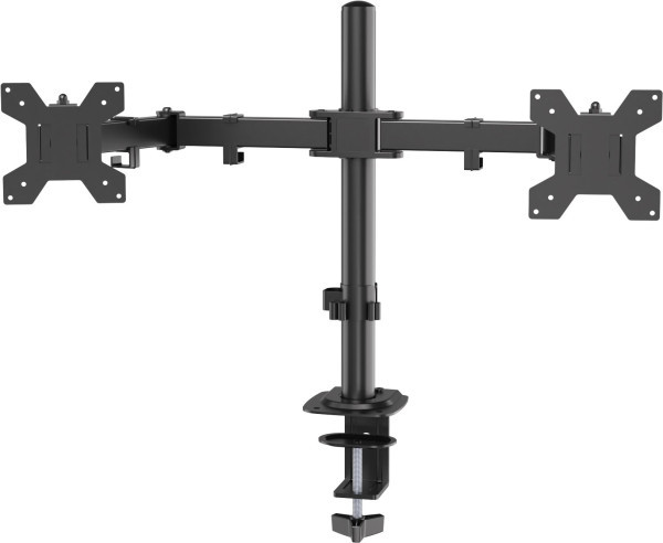 MA-D2-011 Gembird Podesivi dupli stoni drzac za monitor, tilt, 17-32 max.2x9kg