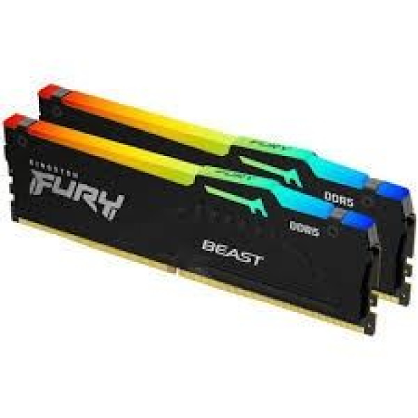 MEM DDR5 16GB(2x8) 6000MHz FURY Beast RGB KF560C36BBEAK2-16