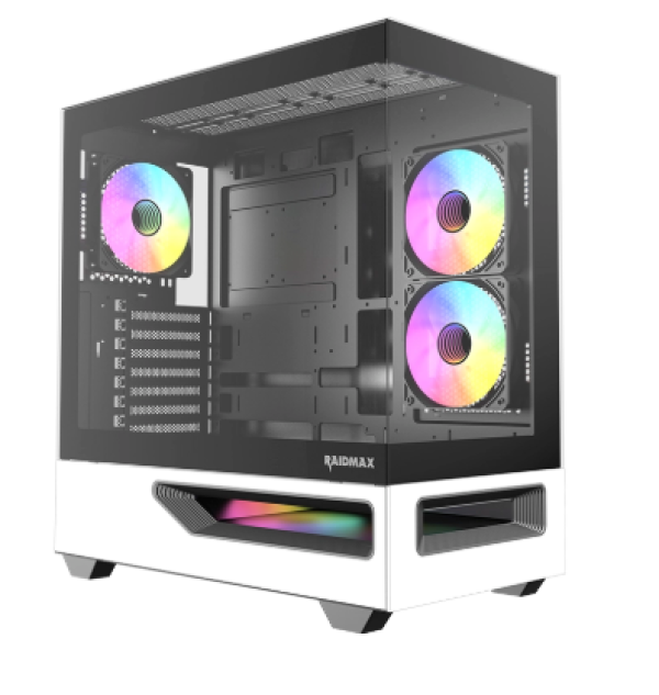 Kuciste Raidmax Hurrikan H200 Black ARGB
