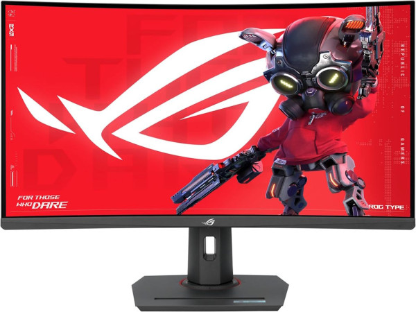 Monitor ASUS ROG XG32WCMS 31.5''/VA,zakrivljen/2560x1440/280Hz/1ms GtG/HDMI,DP,USB C/Freesync/pivot  