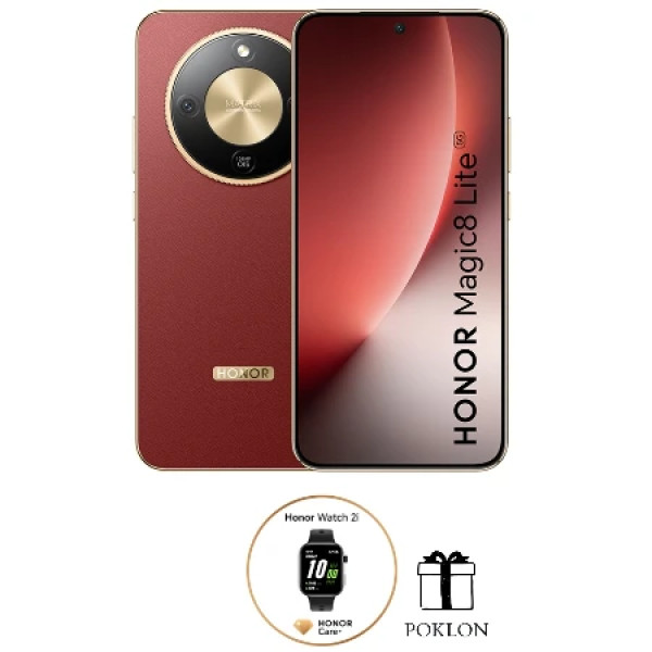 Honor Magic 8 Lite 8GB/256GB bordo