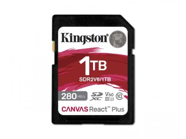 SD Card 1TB Kingston SDR2V61TB class 10 HD2K4K 280Mbs150MBs