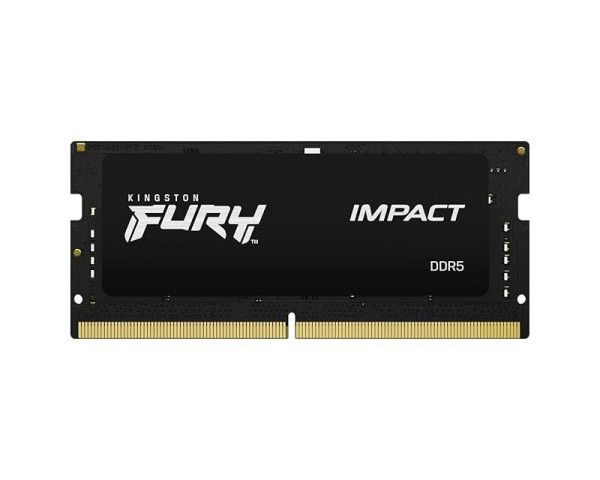 KINGSTON SODIMM DDR5 16GB 6000MTs KF560S38IB-16 FURY Impact Black XMP 