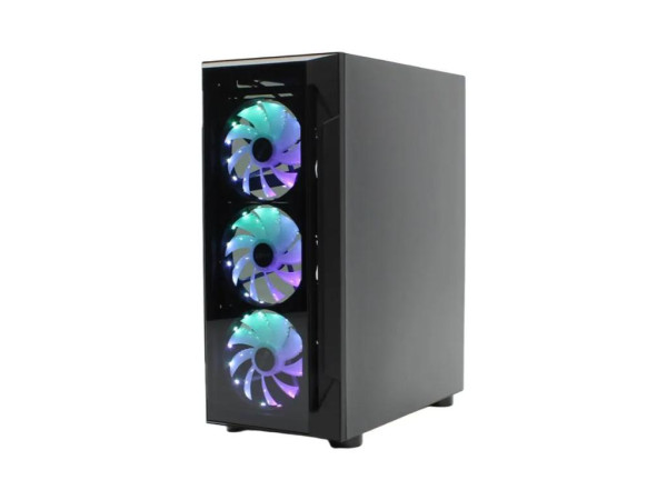 Kucište IG-MAX N1903 REFLEX 4F Mid Tower/ATX/Micro-ATX/mini-ITX/ARGB/700W/crna  