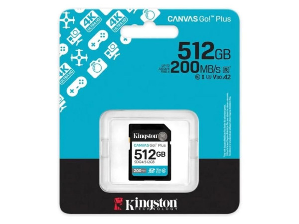 Memorije kartice KINGSTON SDG4/512GB  