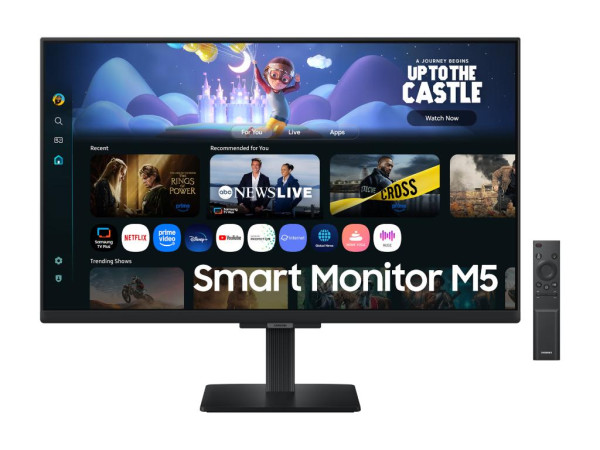 Monitor SAMSUNG LS27FM500EUXDU 27''/IPS/1920x1080/60Hz/5ms GtG/HDMIx2,LAN/VESA/smart/zvucnici/crna  